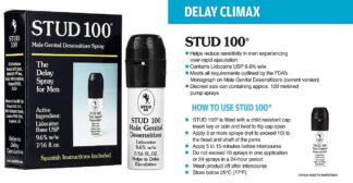 Stud 100: Male Genital Desensitizer 7/16 oz.